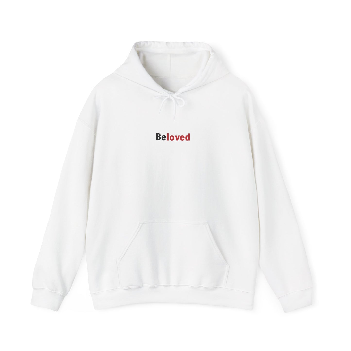 White Unisex Beloved Hoodie No Definition