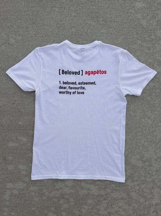 Beloved T-Shirt w/Definition/Greek Translation