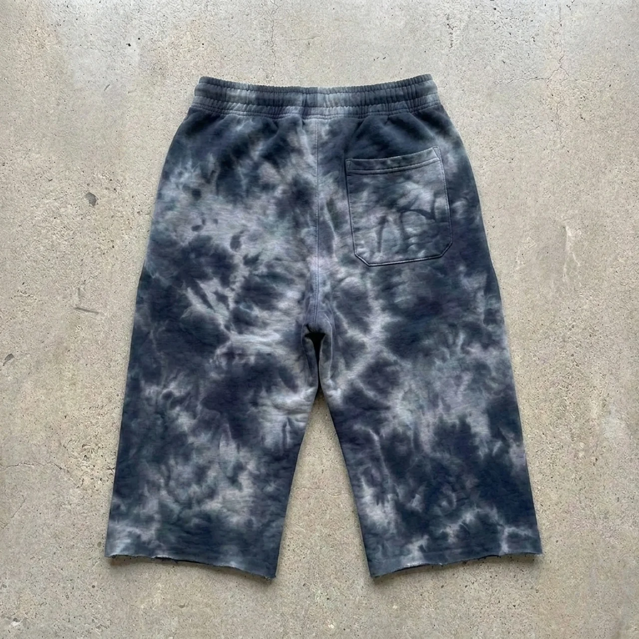 REDEEMED Cut Off Blue Shorts
