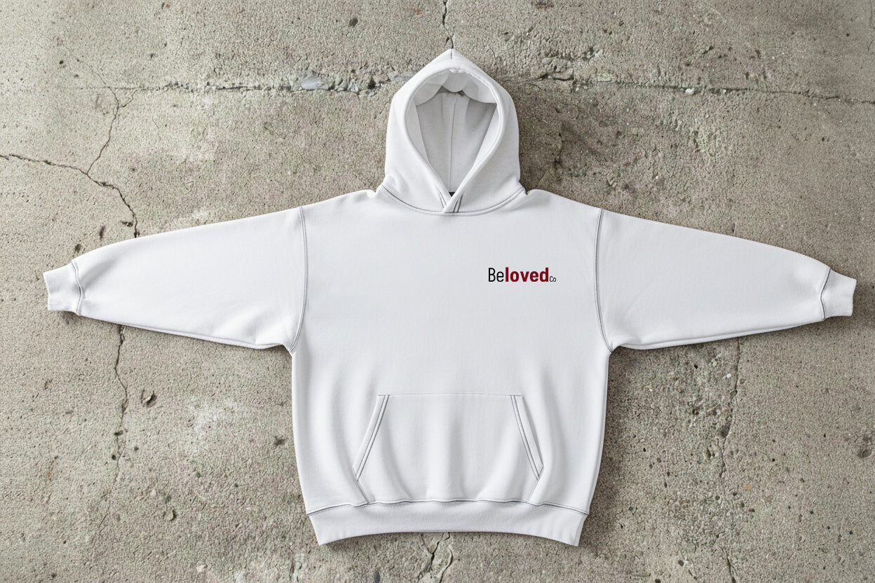 BELOVED White Hoodie