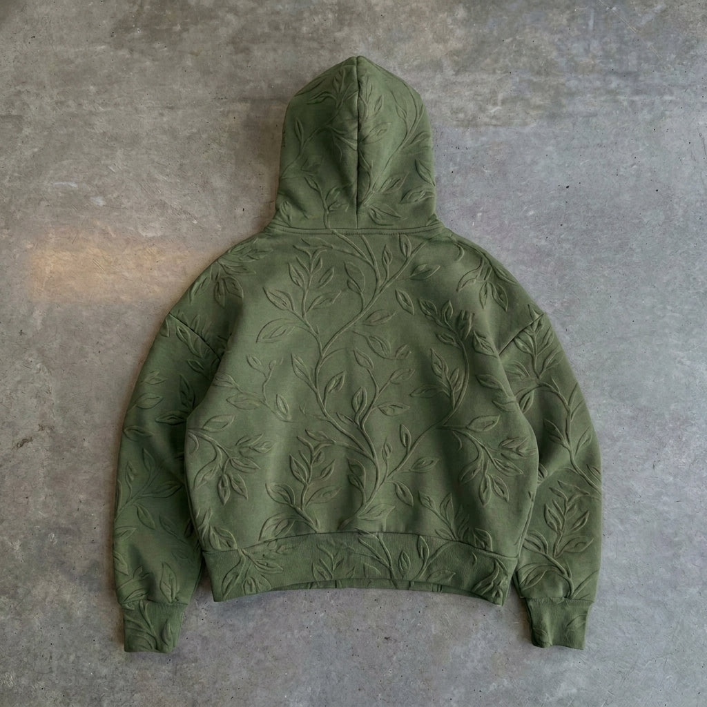 ABIDE - REMAIN IN ME Olive Green Hoodie