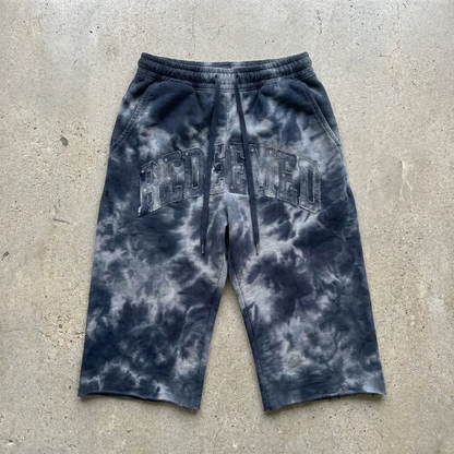 REDEEMED Cut Off Blue Shorts