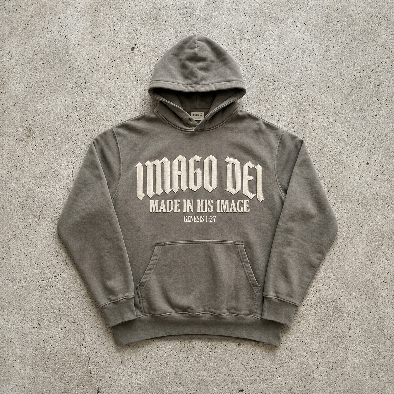 IMAGO DEI - Vintage Washed Hoodie