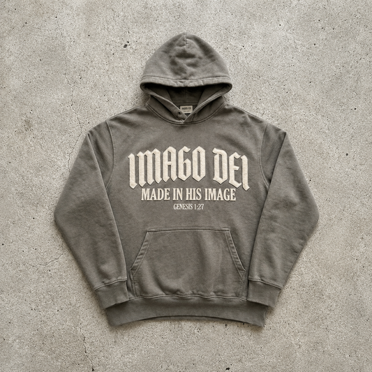 IMAGO DEI - Vintage Washed Hoodie