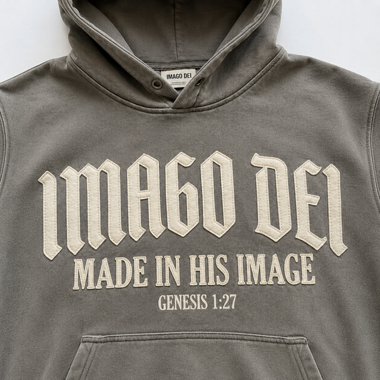 IMAGO DEI - Vintage Washed Hoodie