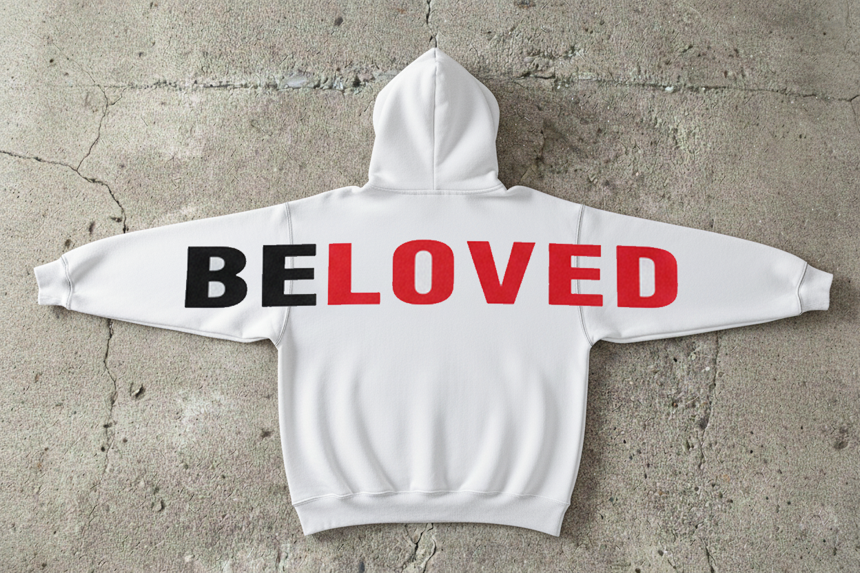 BELOVED Hoodie White