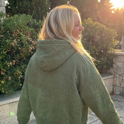ABIDE - REMAIN IN ME Olive Green Hoodie
